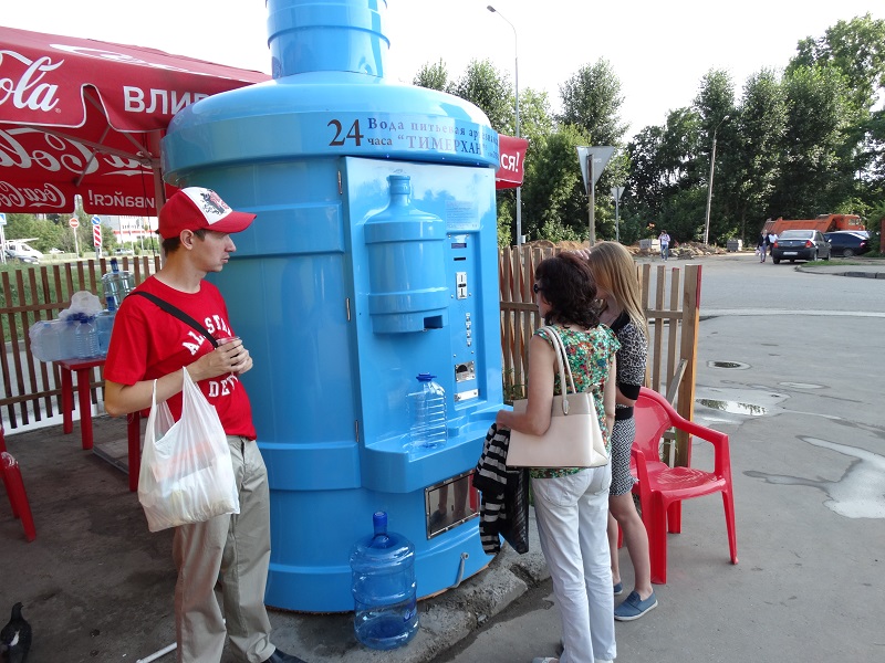 Автомат по продаже воды Тимерхан